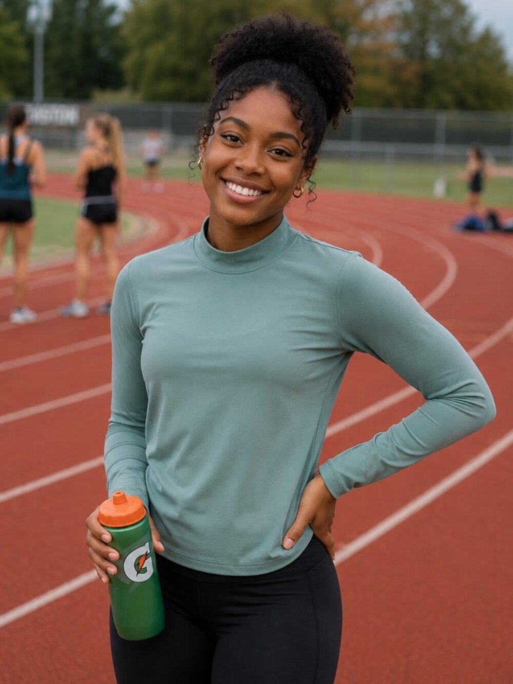 NWOT - Offline by Aerie Seamless Mock Neck Athleisure Long Sleeve Top - X-Small